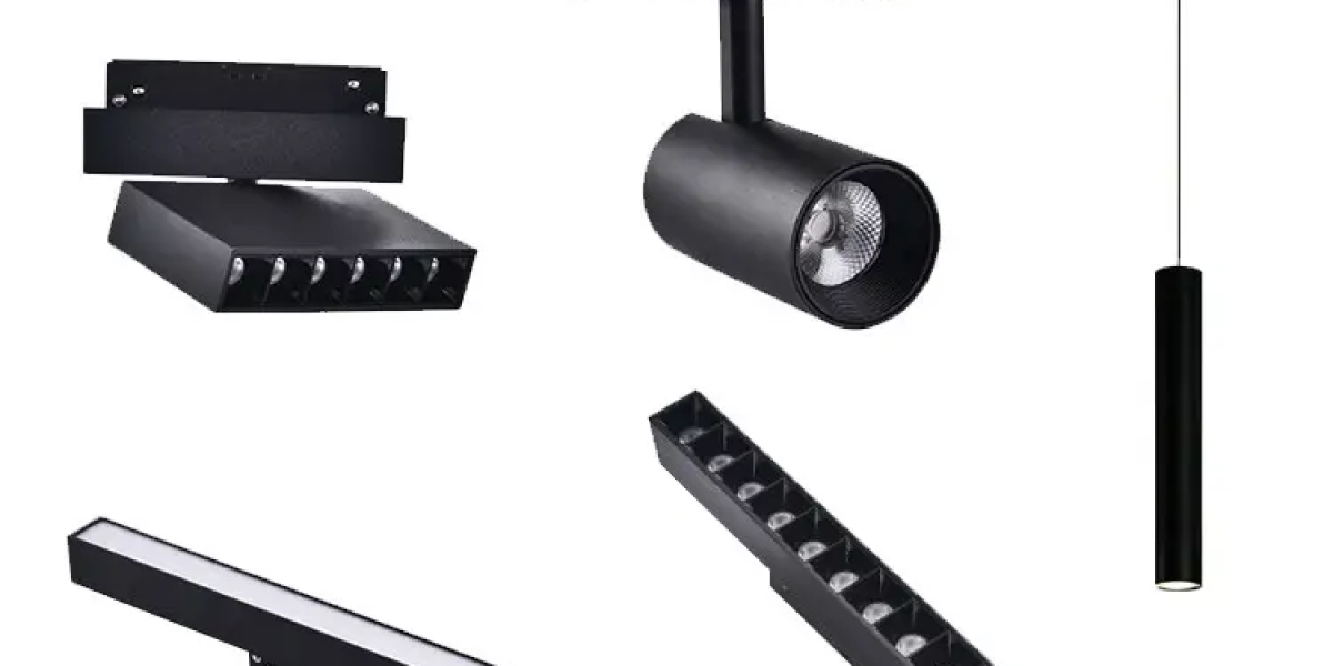 LED Magnetic Track lamp Brightness & CCT changeable