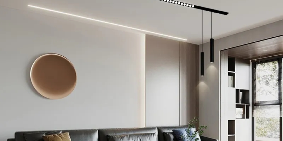 LED Magnetic Track Lighting System